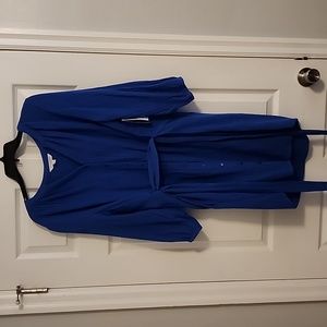 Cobalt blue boutique dress